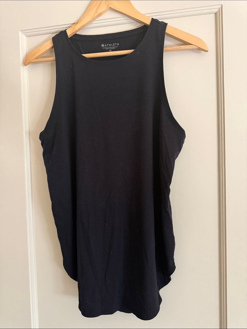Athleta Black Racerback Tank Top - Picture 1 of 3